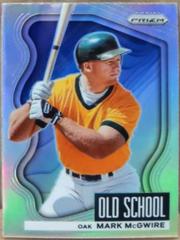 Mark McGwire [Silver Prizm] #OS-7 Baseball Cards 2022 Panini Prizm Old School Prices