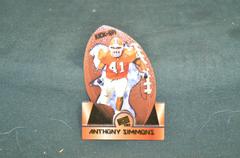 Anthony Simmons #18 Football Cards 1998 Press Pass Prices