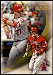 Mike Trout [Class 3 5x7 Gold] #1 Baseball Cards 2016 Topps Gold Label Prices