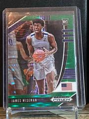 James Wiseman [Green Pulsar] Basketball Cards 2020 Panini Prizm Draft Picks Prices