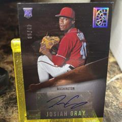 Josiah Gray [Silver] Baseball Cards 2022 Panini Capstone Rookie Autographs Prices