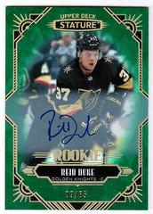 Reid Duke [Green Autograph] Hockey Cards 2020 Upper Deck Stature Prices