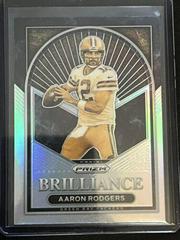 Aaron Rodgers [Silver] #B-6 Football Cards 2022 Panini Prizm Brilliance Prices