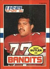 Mike Butler #125 Football Cards 1985 Topps USFL Prices