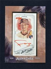 Felix Jorge [Red Ink] Baseball Cards 2018 Topps Allen & Ginter Framed Mini Autographs Prices