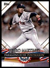 Pedro Martinez [Red] #PP-21 Baseball Cards 2022 Topps Update Paragons of the Postseason Prices
