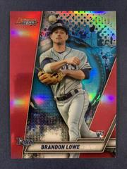Brandon Lowe [Red Refractor] #37 Baseball Cards 2019 Bowman's Best Prices