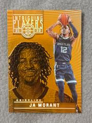 Ja Morant [Orange] #11 Basketball Cards 2021 Panini Illusions Intriguing Players Prices