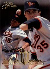 Mike Mussina Baseball Cards 1994 Flair Prices