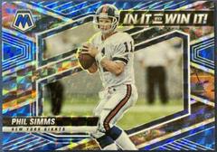 Phil Simms [Blue] #SB-5 Football Cards 2022 Panini Mosaic In It to Win It Prices
