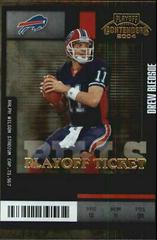 Drew Bledsoe [Playoff Ticket] #11 Football Cards 2004 Playoff Contenders Prices