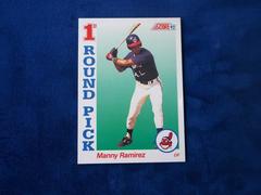 1992 Manny Ramirez Topps Rookie Baseball Card