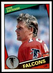 Steve Bartkowski #212 Football Cards 1984 Topps Prices