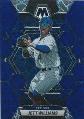 Jett Williams [Blue Velocity] #1 Baseball Cards 2023 Panini Chronicles Mosaic Prices
