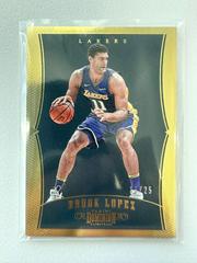 Brook Lopez Basketball Cards 2017 Panini Dominion Prices