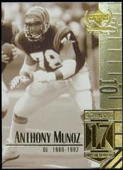 Anthony Munoz #17 Football Cards 1999 Upper Deck Century Legends Prices