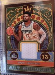 Paul George #AN-PGL Basketball Cards 2022 Panini Court Kings Art Nouveau Prices