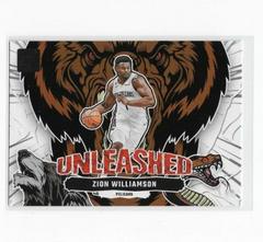 Zion Williamson #4 Basketball Cards 2023 Panini Donruss Unleashed Prices