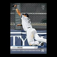 Aaron Hicks #564 Baseball Cards 2019 Topps Now Prices