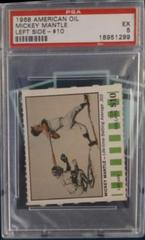 Mickey Mantle [Left Side $10] Baseball Cards 1968 American Oil Prices