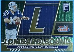 Peyton Manning #LB-PM10 Football Cards 2023 Panini Donruss Elite LombardiBound Prices