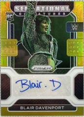 Blair Davenport [Gold Prizm] #SS-BDV Wrestling Cards 2022 Panini Prizm WWE Sensational Signatures Prices