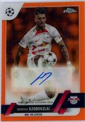 Dominik Szoboszlai [Orange] #CA-DS Soccer Cards 2022 Topps Chrome UEFA Club Competitions Autographs Prices
