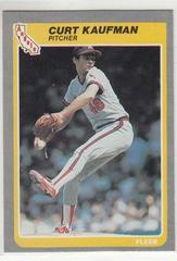 Curt Kaufman Baseball Cards 1985 Fleer Prices