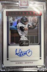 Ichiro [Red] #LS-IS Baseball Cards 2022 Panini Three and Two Legendary Signatures Prices
