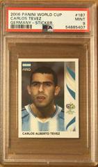 Carlos Tevez Soccer Cards 2006 Panini World Cup Germany Sticker Prices