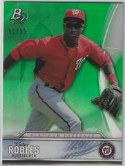 Victor Robles [Green] Baseball Cards 2016 Bowman Platinum Presence Prices