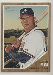 Martin Prado #486 Baseball Cards 2011 Topps Heritage Prices