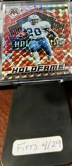 Barry Sanders [Red] Football Cards 2022 Panini Mosaic HoloFame Prices