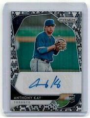 Anthony Kay [Snake Skin Prizm] Baseball Cards 2020 Panini Prizm Rookie Autographs Prices