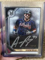 Austin Riley [Silver] #MFA-ARI Baseball Cards 2023 Topps Museum Collection Framed Autographs Prices