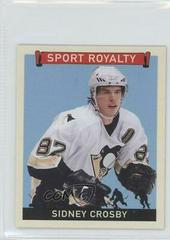 Sidney Crosby #SR-SC Baseball Cards 2007 Upper Deck Goudey Sport Royalty Prices