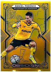 Daniel Podence [Gold Flood] #103 Soccer Cards 2022 Panini Obsidian Prices