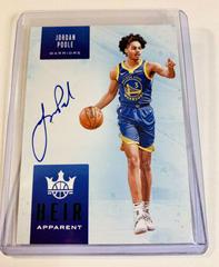 Jordan Poole [Jade] Basketball Cards 2019 Panini Court Kings Heir Apparent Autographs Prices