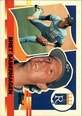 Bret Saberhagen #21 Baseball Cards 1990 Topps Big Baseball Prices