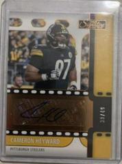 Cameron Heyward #SS-CHE Football Cards 2021 Panini Chronicles Signature Series Prices
