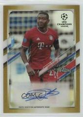David Alaba [Gold Refractor] #CA-DA Soccer Cards 2020 Topps Chrome UEFA Champions League Autographs Prices