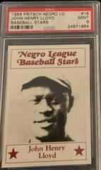 John Henry Lloyd #16 Baseball Cards 1986 Fritsch Negro League Baseball Stars Prices