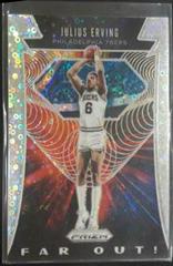 Julius Erving [Fast Break] #10 Basketball Cards 2019 Panini Prizm Far Out Prices