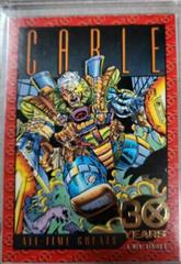 Cable Marvel 1993 X-Men Series 2 Gold Prices
