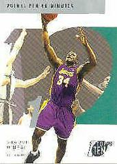 Shaquille O'Neal #11 Basketball Cards 2002 Topps Ten Prices
