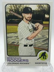 Brendan Rodgers #87 Baseball Cards 2022 Topps Heritage Prices