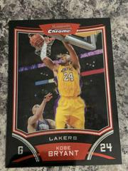 Kobe Bryant Basketball Cards 2008 Bowman Chrome Prices