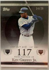 Ken Griffey Jr. [117 RBI] #46 Baseball Cards 2007 Topps Moments & Milestones Prices