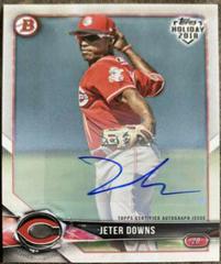 Jeter Downs [Autograph] #TH-JD Baseball Cards 2018 Topps Holiday Bowman Prices