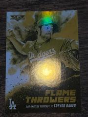 Trevor Bauer Baseball Cards 2021 Topps Fire Flame Throwers Prices